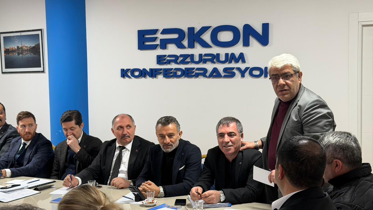 OsmanToraman's tweet image. Erzurum Konfederasyonu - ERKON - olarak yeni yönetim kurulu ile ilk toplantımızı Genel Başkan Murat Şahsuvaroğlu başkanlığında genel merkezimizde gerçekleştirdik.
#BizBirlikteGüçlüyüz
#ERDEFTV
#İlkemizBenDeğilBiz
#dadaş
#erkon