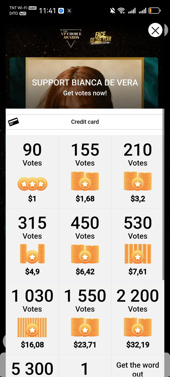 gdm7roseofc's tweet image. DING! DING! DING!—last vote for the day! 🔔

CATCHERS, EYES HERE! 

🗳 Vote for our FACE OF THE YEAR Nominees—Will and Bianca!

🔗 vpchoiceawards.com/webvote/

❓️How to vote for Bianca?

Click the link ➡️ Face of the Year ➡️ Face of the Year (Adult Female Category) ➡️ Number…