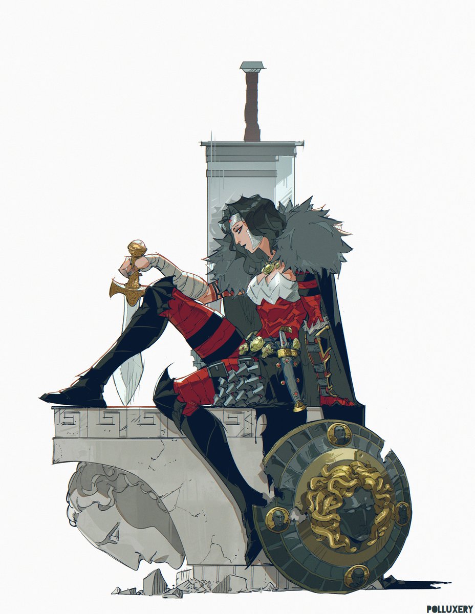Polluxery's tweet image. Absolute Wonderwoman