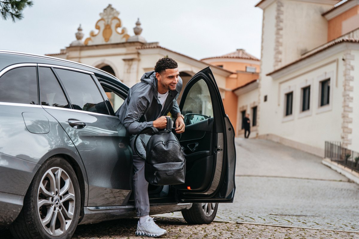 BrondbyIF's tweet image. Godfrey er landet i Portugal 👏🇵🇹