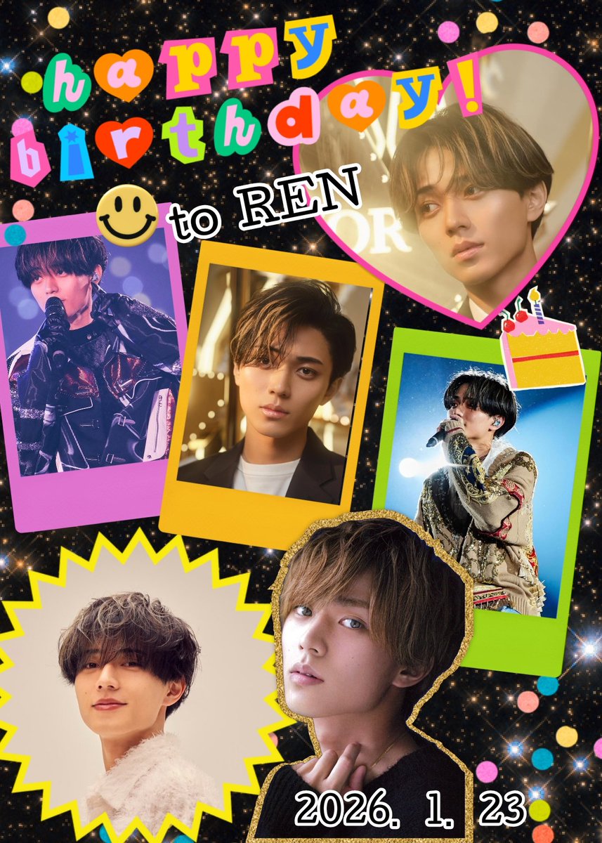 廉くんお誕生日おめでとう🖤🖤 #永瀬廉誕生祭2026 #HBDRenNagase2026