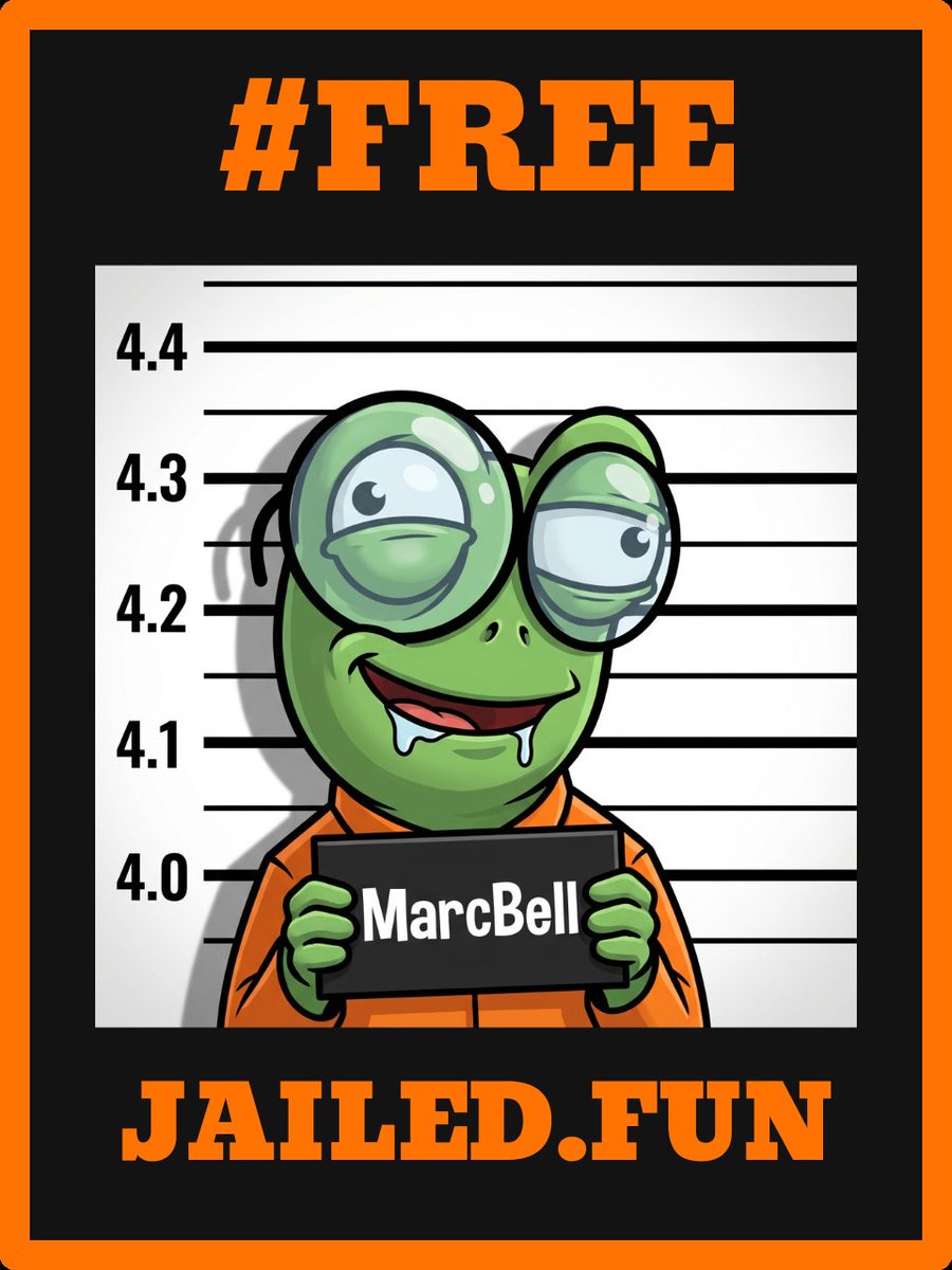 MarxBell's tweet image. i got life sentence 😭💀

moving into @Jaileddotfun soon