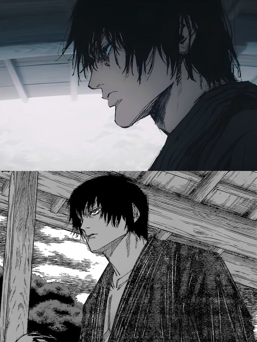 DbsContents's tweet image. THIS TOJI FUSHIGURO PANEL FINALLY ANIMATED IN JJK SEASON 3 EPISODE 4 😭‼️ Pure perfection