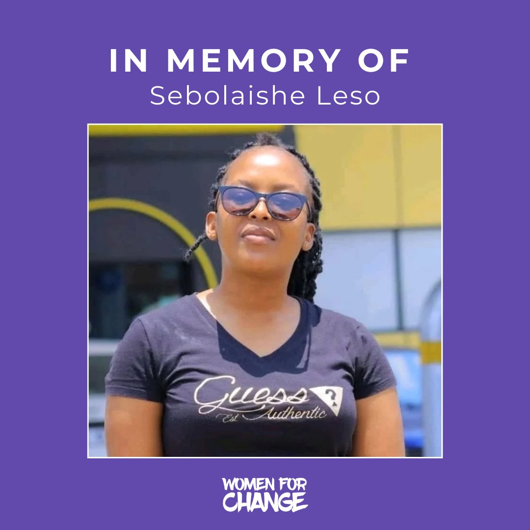 Sebolaishi Leso, 34, was allegedly stabbed to death by her ex-boyfriend in Ga-Mapetleke village, Mogalakwena, Limpopo, on 5 December 2025.

It is alleged that she was approached by her ex-boyfriend, 41, and stabbed before he fled the scene. Sebolaishi succumbed to her injuries