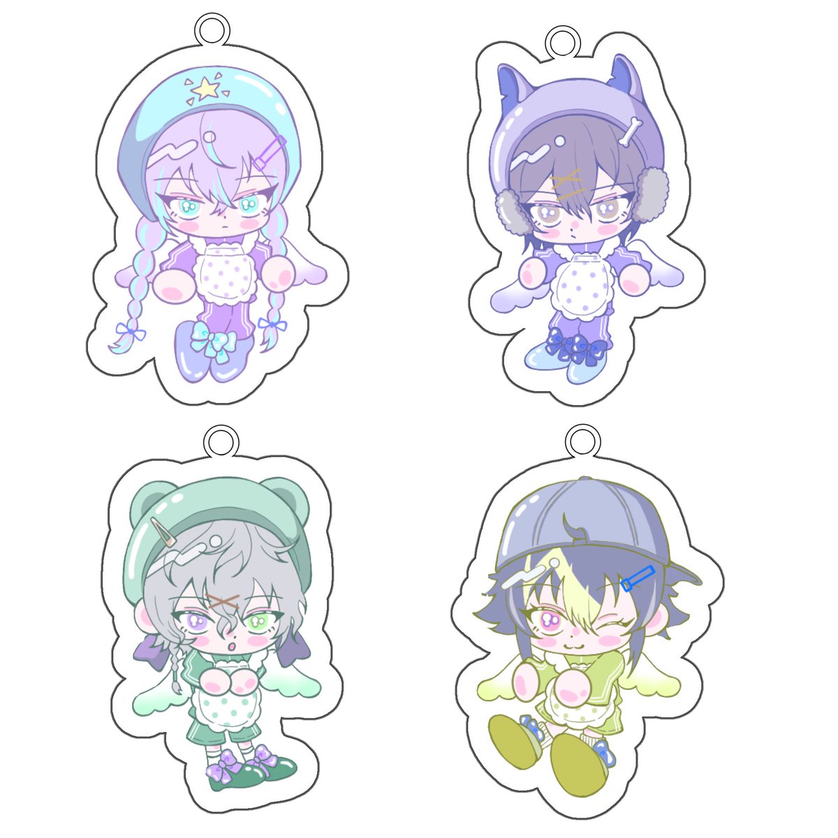 アクキーサンプル🪽