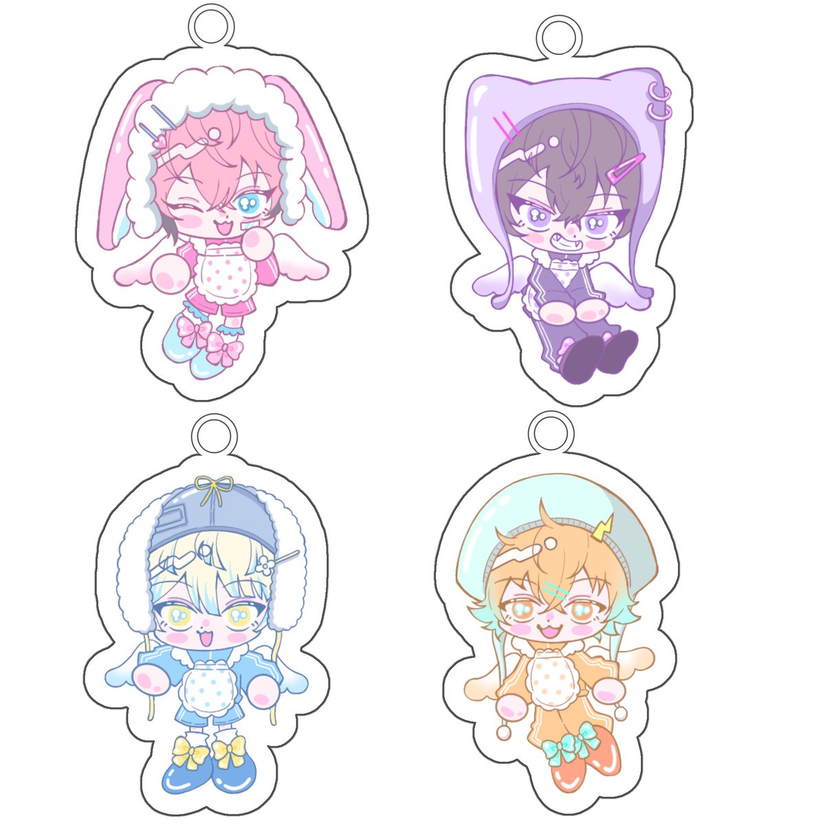 アクキーサンプル🪽