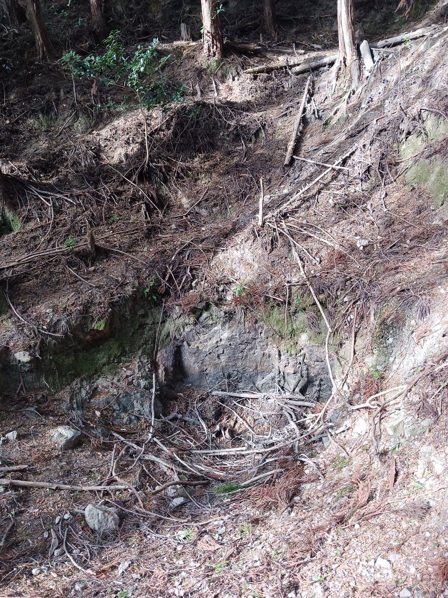 _enkohearts_'s tweet photo. 南条山城井戸跡⛰️

岩掘ってる⛏️
以前来た時は水在ったなぁ💧

1段上にも井戸在るけど、今回は見ず💧

#姫路市夢前町宮置 https://t.co/8ORJZl03HA