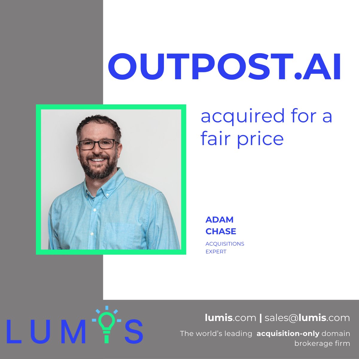 lumis_com's tweet photo. https://t.co/39bD9LR4qP has been acquired!

#Lumis https://t.co/hJHIgCVM6X