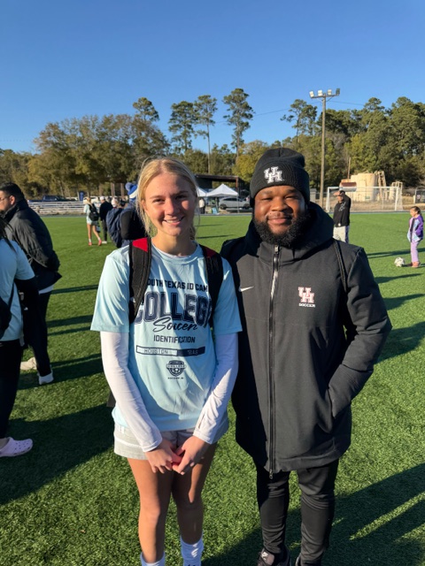 Great to meet Coach Mulamba <a href="/UHCougarSoccer/">Houston Soccer</a> and thanks for the time and intertest during the <a href="/CollegeSoccerID/">College Soccer ID</a> Houston Camp!!