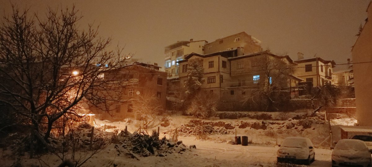 en beyaz kar yağınca