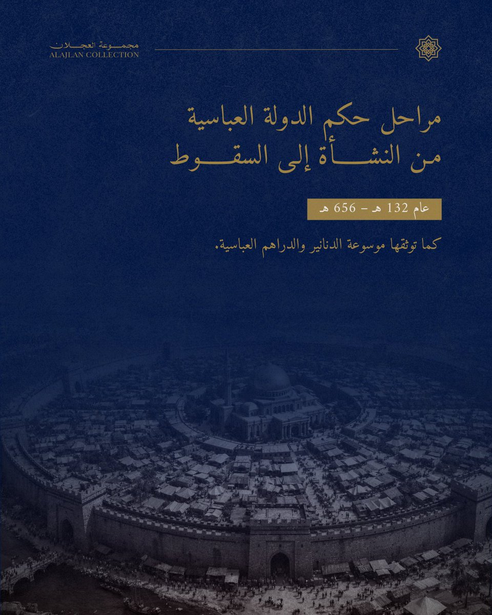 أحدث إصداراتنا: موسوعة الدنانير والدراهم العباسية.

يسر مجموعة العجلان الإعلان عن صدور المرجع العربي الشامل: موسوعة الدنانير والدراهم العباسية للمؤرخ والمقتني/ علي بن إبراهيم العجلان.

عمل موسوعي يحتوي على: 14,865 دينار ودرهم عباسي غير مكرر، وحصر شامل لـ 416 مدينة سك.

نتج هذا