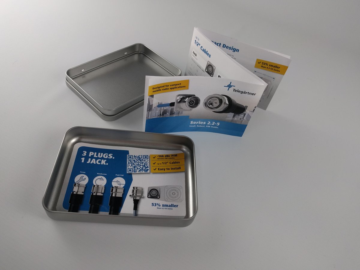 Need a #connector smaller than 4.3-10 but just as powerful? Meet the 2.2-5 series, your go-to choice for compact, high-frequency applications.
✔️ Low PIM for excellent signal quality
✔️ Weatherproof &amp; robust for outdoor use
✔️ Push-Pull screw &amp; hand screw options for flexibility