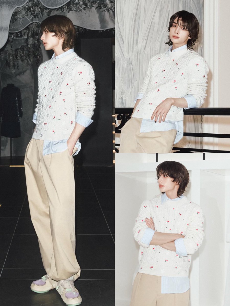 havenfiIm's tweet photo. i love this dior outfit on hyunjin so much, it’s so him 😭🌹🕊️

#DiorWinter26_HYUNJIN #HYUNJINxDior @Dior https://t.co/n2bZzKHU9I