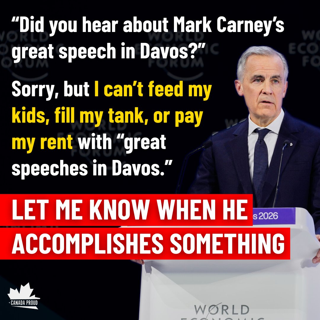 WeAreCanProud's tweet image. Speeches don't put food on the table.