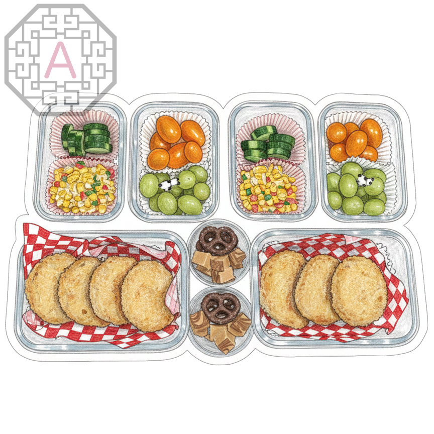 Aeriskitchen's tweet photo. It snowed overnight, so the kids' school had a 2-hour delay today. Thanks to the slower morning, I packed potato croquettes for their lunchboxes. 😄
For some reason, I thought it might be nice to show you how to make these, so since I had the extra time, I filmed the process while packing lunch. It definitely took longer than usual to pack lunch while filming, but once I finished everything, I felt so proud and glad that I did it! Now my kitchen looks like a battlefield after an intense fight… 😂 

Anyway, my next YouTube video will be potato croquettes! They are seriously delicious, so please look forward to it. Since everyone just left the house, I’m going to eat a late breakfast, recharge a bit, and then go shovel some snow. 😅
Wishing you all a warm and happy day today 💕

#PotatoCroquette #감자고로케 #도시락 #Lunchbox#SchoolLunch #KidsLunchbox #KoreanLunchbox#KoreanFood #HomeCooking #FromScratch #LunchboxIdeas#MomLife #CookingForKids #FoodForKids #WinterCooking#SnowDay #CroquetteRecipe #KoreanMom #DailyLunchbox#aeriskitchen