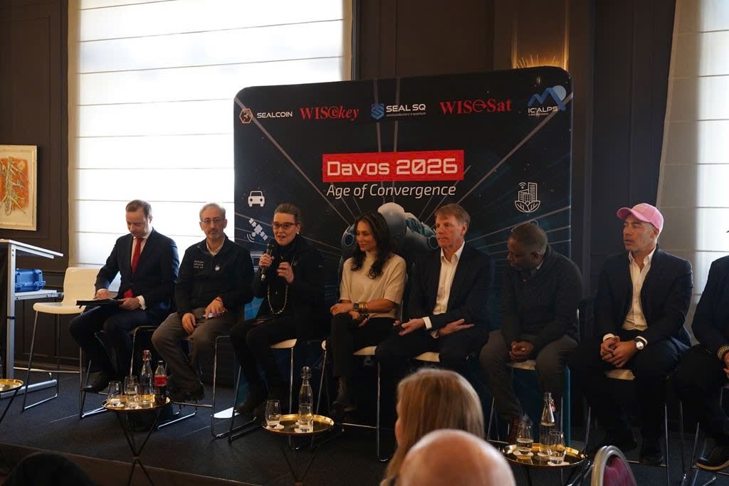 WISeKey's tweet image. 📍 Davos 2026 | Roundtable at The Age of Convergence

Insightful discussions on how technology, trust &amp;amp; global collaboration are shaping the future.

🔗 wisekey.com/the-age-of-con…

#Davos #TheAgeOfConvergence #Roundtable #Innovation