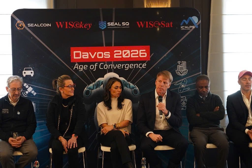 WISeKey's tweet image. 📍 Davos 2026 | Roundtable at The Age of Convergence

Insightful discussions on how technology, trust &amp;amp; global collaboration are shaping the future.

🔗 wisekey.com/the-age-of-con…

#Davos #TheAgeOfConvergence #Roundtable #Innovation