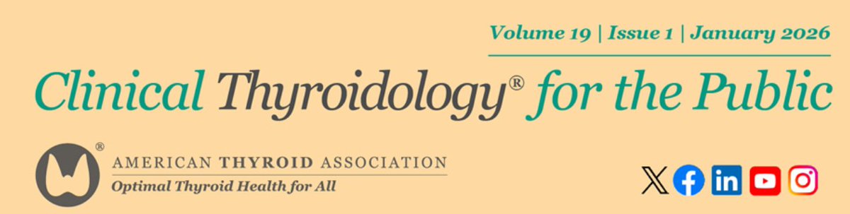 American Thyroid Association tweet media