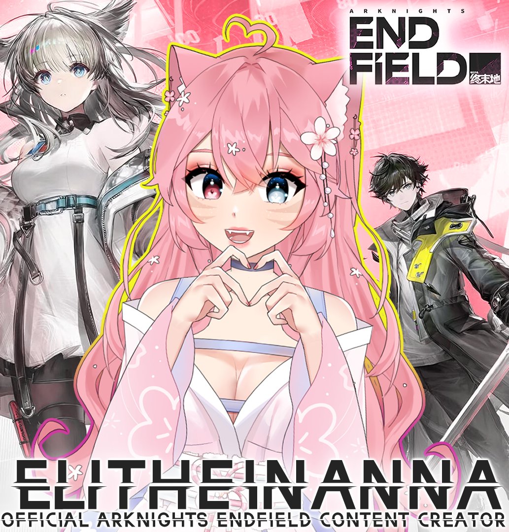 ElitheInanna's tweet photo. Happy global release to ENDFIELD! ✨
Super excited to announce I'm an official Endfield Content Creator! I'm so looking forward to diving in and exploring with you all!! https://t.co/g9Ggk8mccU