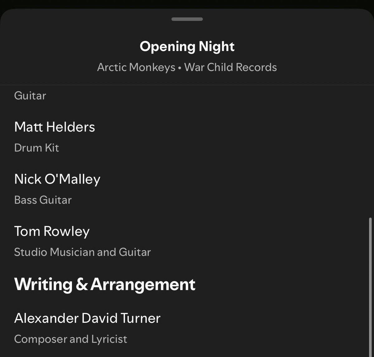 They put Alex’s full legal name DAMN 😂