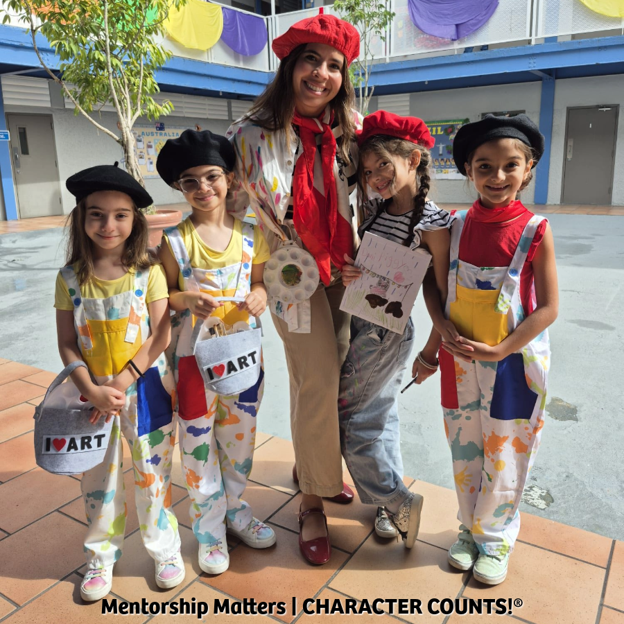 CHARACTERCOUNTS's tweet photo. When mentors model the Six Pillars of Character, they help students grow into their best selves. Tag a mentor who made a difference in your life!
#NationalMentoringMonth #CharacterCounts #SixPillarsOfCharacter https://t.co/V99sVJSK3n
