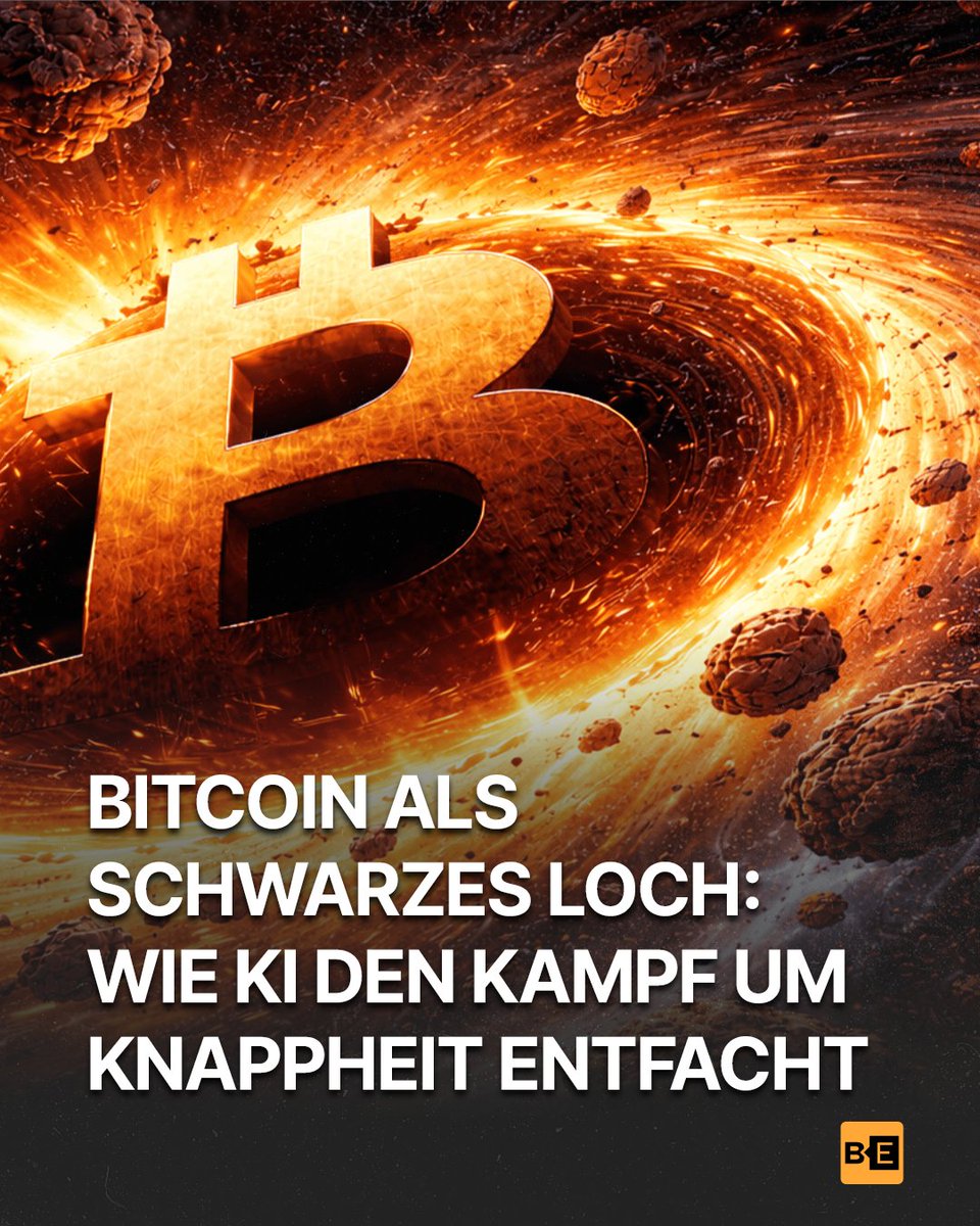 🧠 Makroexperte mit erstaunlicher Prognose 🕳️ Bitcoin als Schwarzes Loch?  Laut einem Makroexperten könnte künstliche Intelligenz den globalen Kampf  um Knappheit neu entfachen – mit Bitcoin im Zentrum. 📈 Während Tech-Aktien  aktuell