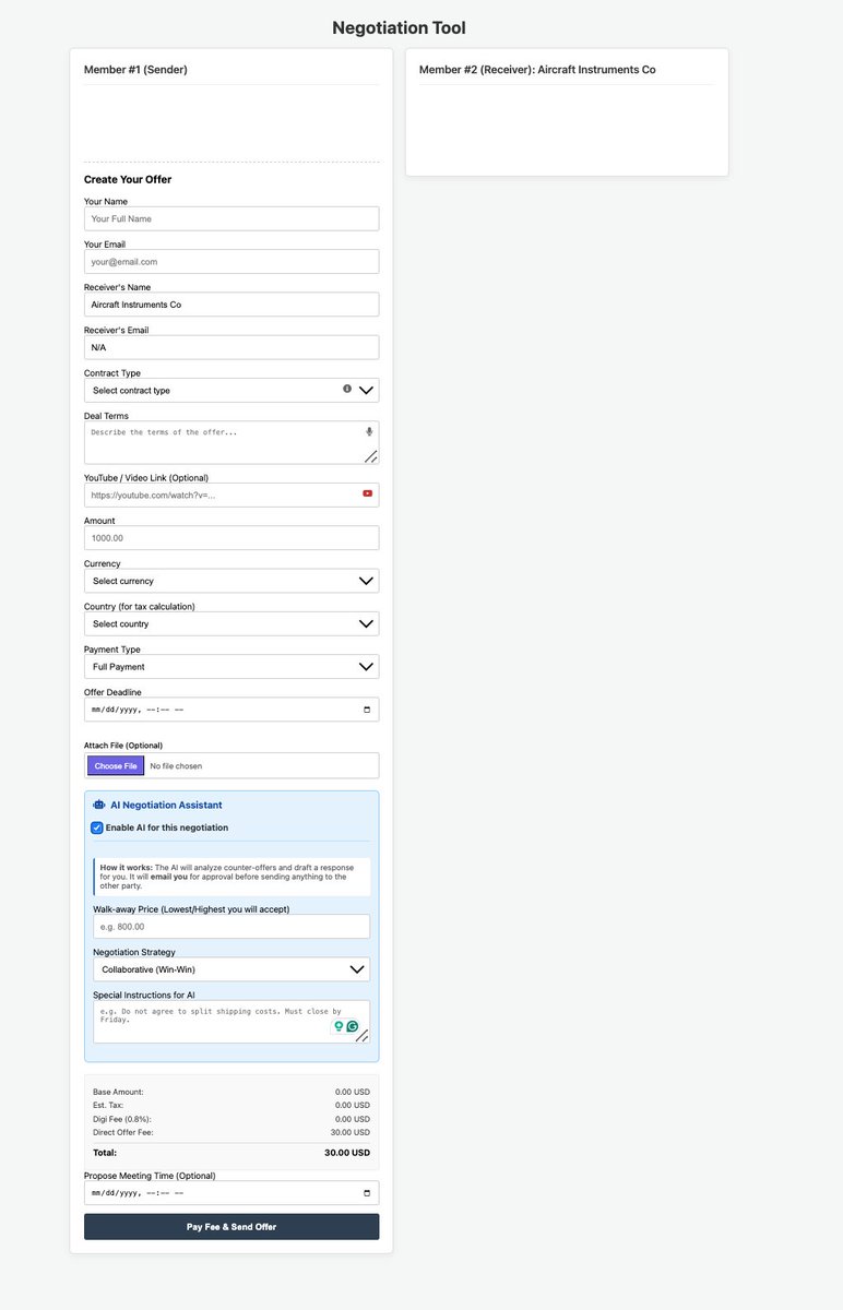 digibution's tweet photo. Digibution is starting to test our Negotiation Agent to see how it works, and build on it capablities. Our members will always be in the loop and can toggle this option on or off before sending out a direct offer to a business.
#digibution #ai #negotiationagent #directoffers https://t.co/S7c9MuZGSc
