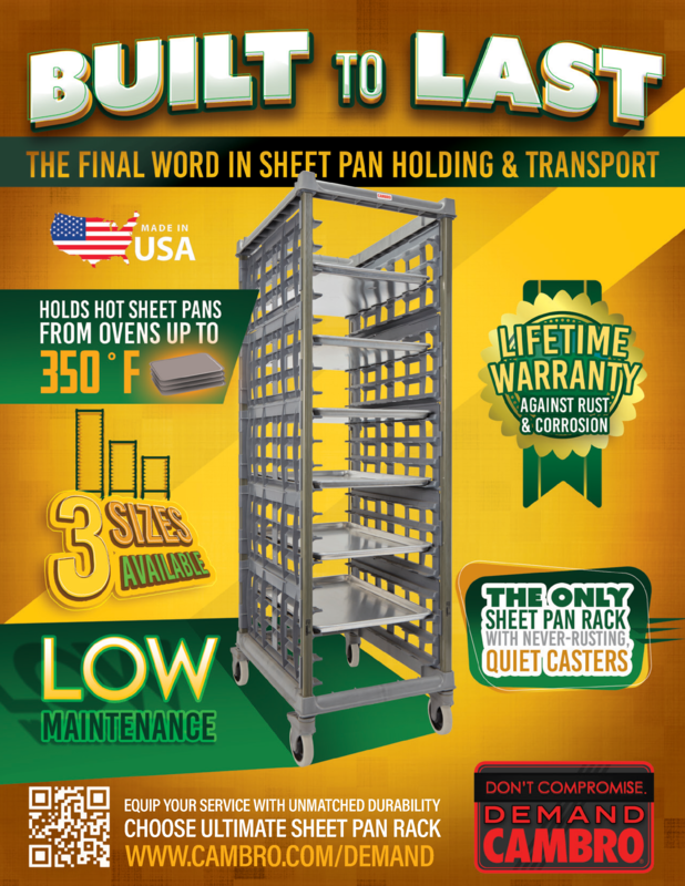 PROQUIP's tweet photo. Upgrade your restaurant equipment in 2026 with durable CAMBRO products, distributed by Pro-Quip!  Say goodbye to rust with the lifetime warranty on this sheet pan rack. Invest in quality that lasts! Contact us to learn more➡️https://t.co/EQB3g6XZ38
#ProQuipFoodservice #CAMBRO https://t.co/k1mRobd5dl