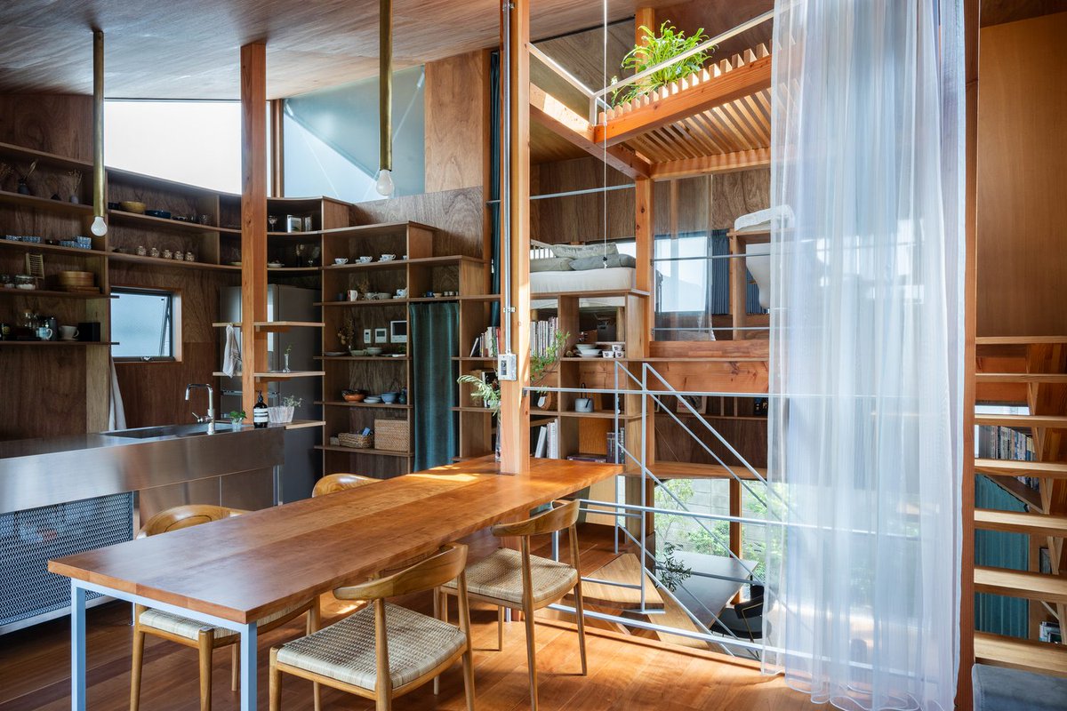 ArchDaily's tweet image. House in Nakano by HOAA / Hiroyuki Oinuma Architect &amp;amp; Associates
Japan 🇯🇵
archdaily.visitlink.me/kZW3Nr