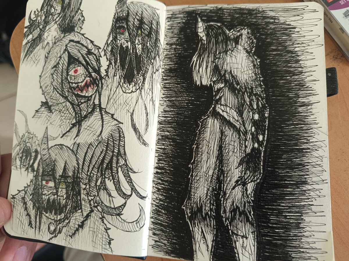 Dibujo rápidos de la fase Demon Wolf de vaxel
#sketch #dibujo