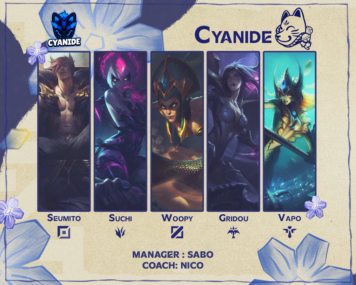 🏆<a href="/ouat_lol/">Once Upon A Team</a> 

Retrouvez nos deux équipes communautaires pour ce nouveau tournoi de la OUAT sur League of Legends🫵

Nous leur souhaitons bon courage !