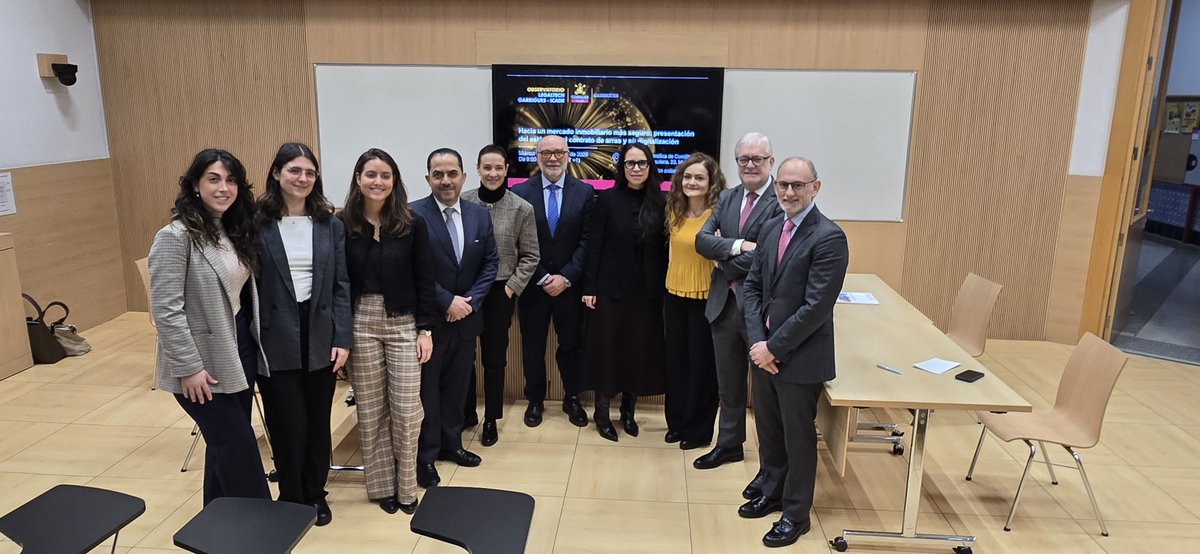 ICADE_Derecho's tweet photo. ICADE acogió la jornada “Hacia un mercado inmobiliario más seguro”, organizada por el Observatorio Legaltech @garrigues_es - ICADE. Se debatió sobre contratos de arras, legal design y digitalización
#ICADE #Legaltech #DerechoInmobiliario #InnovaciónJurídica https://t.co/HfEgBLF4VE