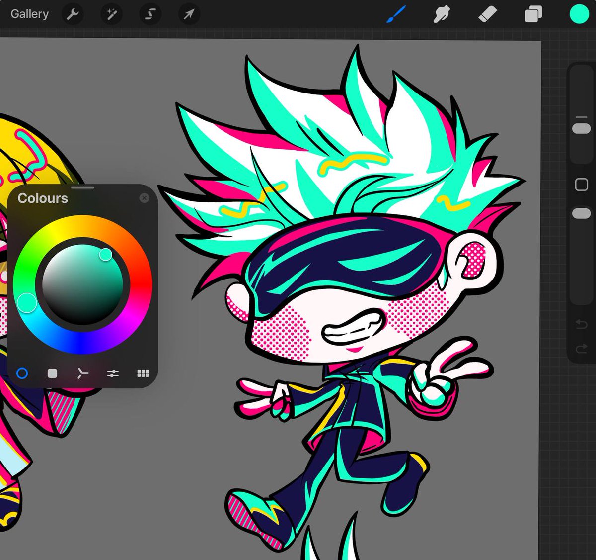 one of my goals for this year is to get into a local art market, so rn i'm in a super focus mode trying to come up with some interesting looking merch
pls wish me some luck guys 🙏
#wip #呪術廻戦