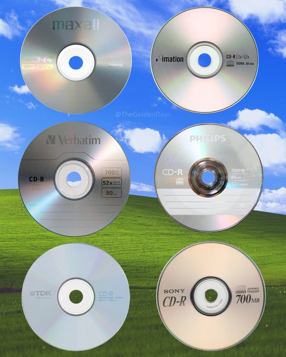 TheGoldenDays's tweet image. which one of these was your burn CD?