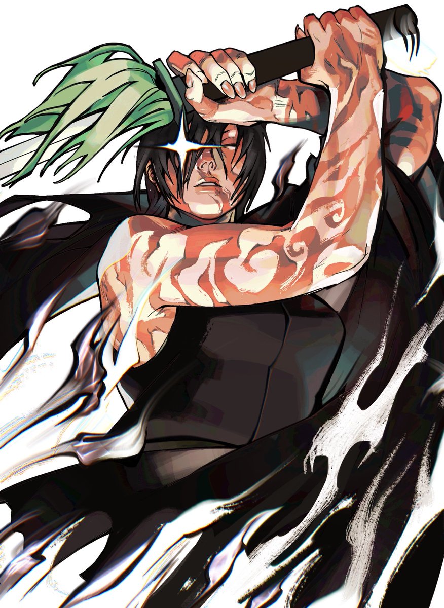 ohmeiios's tweet image. give them hell, maki #jjk