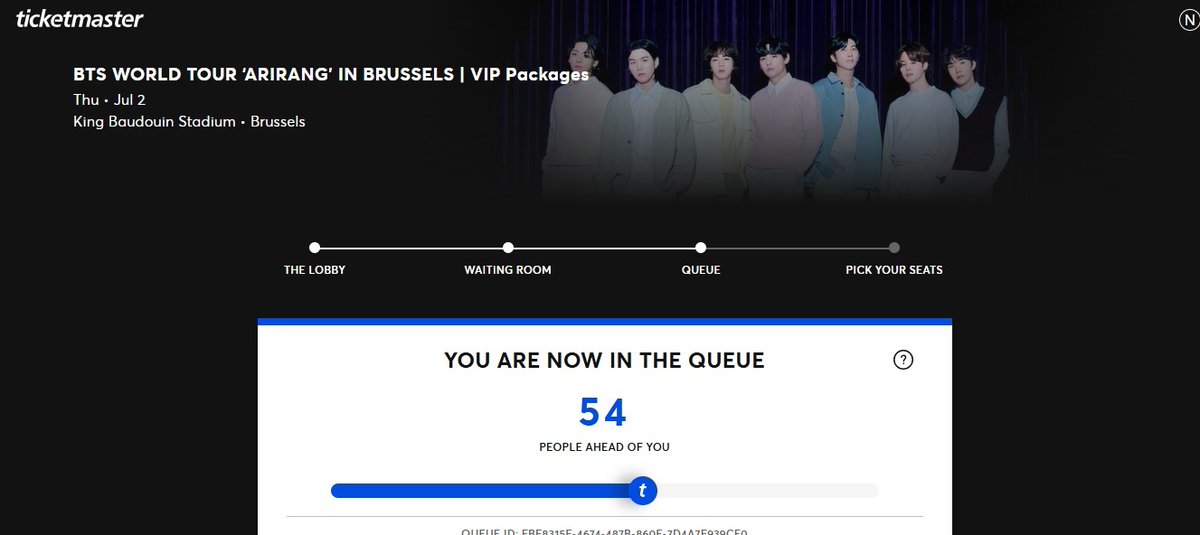 nickkyu_'s tweet photo. gente yo llevo desde el 2017 siendo army, hoy entré a la fila virtual en el número 86, esos boletos definitivamente eran para mi 😭😭 https://t.co/b3jNancyjM