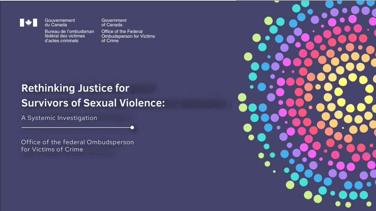OFOVC's tweet photo. Now on YouTube: a clear, chapter-by-chapter walkthrough of Rethinking Justice for Survivors of Sexual Violence, narrated by our Lead Investigator: https://t.co/B1AgQ5eWj8 https://t.co/JiQvCr3amt