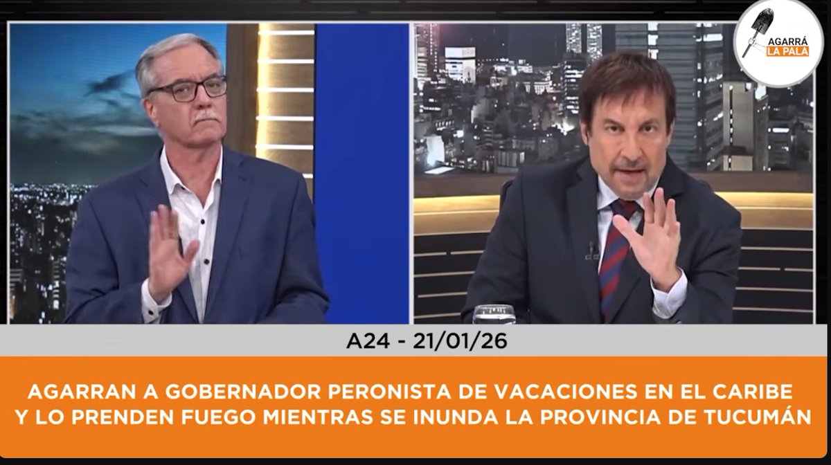 Estos son los ensobrados de <a href="/agarra_pala/">Agarra la Pala</a> pagados por Cisneros que cuando no pueden cuestionar la gestión en Tucumán lanzan cualquier opereta para aprovecharla políticamente.