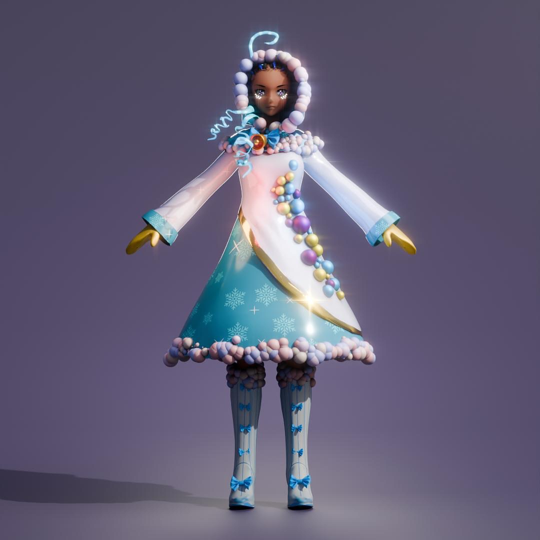 C0mmsElla's tweet photo. Custom design with sculpted details, soft textures, and a touch of magic.
Made to stand out, even in the cold also I have slots open give me a pop over my DM.
#commissionopen #3dmodel #artist #ArtistOnTwitter #3dconcept #3d #3dcharacter #3dartist #3dartists #modeler #modeller https://t.co/4RK8oxFxjF