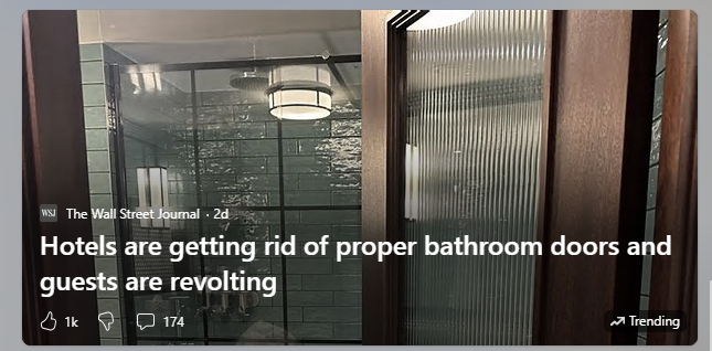 As someone who spends between 60 and 150 nights per year in hotel rooms, I can confirm this is absolutely true; many hotel guests are quite revolting!