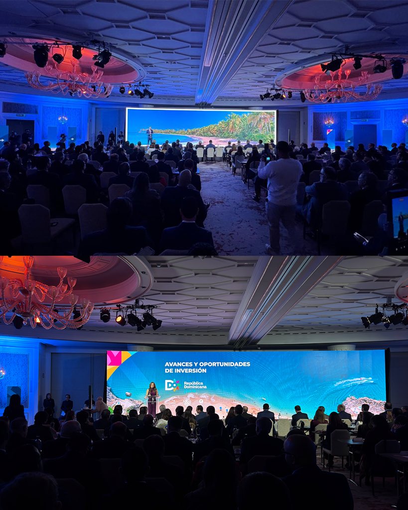 bergantinrd's tweet photo. En el marco de #FITUR2026, y de la mano del Ministerio de Turismo de La República Dominicana @MITUR_RD, en un evento dirigido a inversionistas nacionales e internacionales. https://t.co/Qe6Y0DMPir
