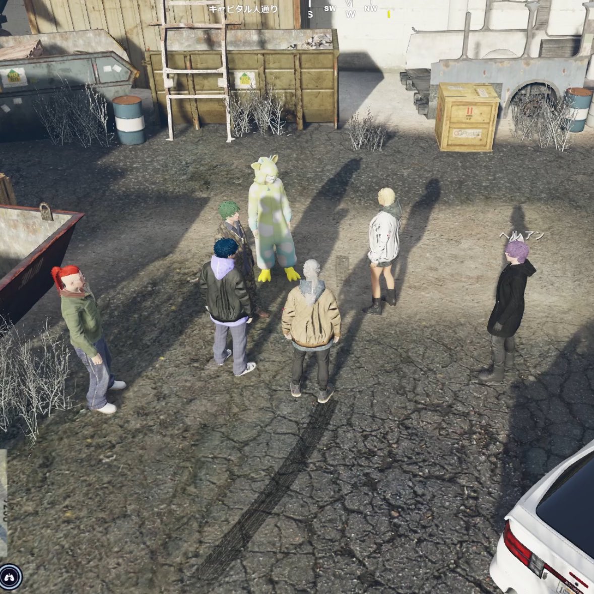 喧嘩システム ジジvsとろ カジノで1万円分のコインを使ってルーレット10回分やり、最後に所持コインが多い方が勝ち(