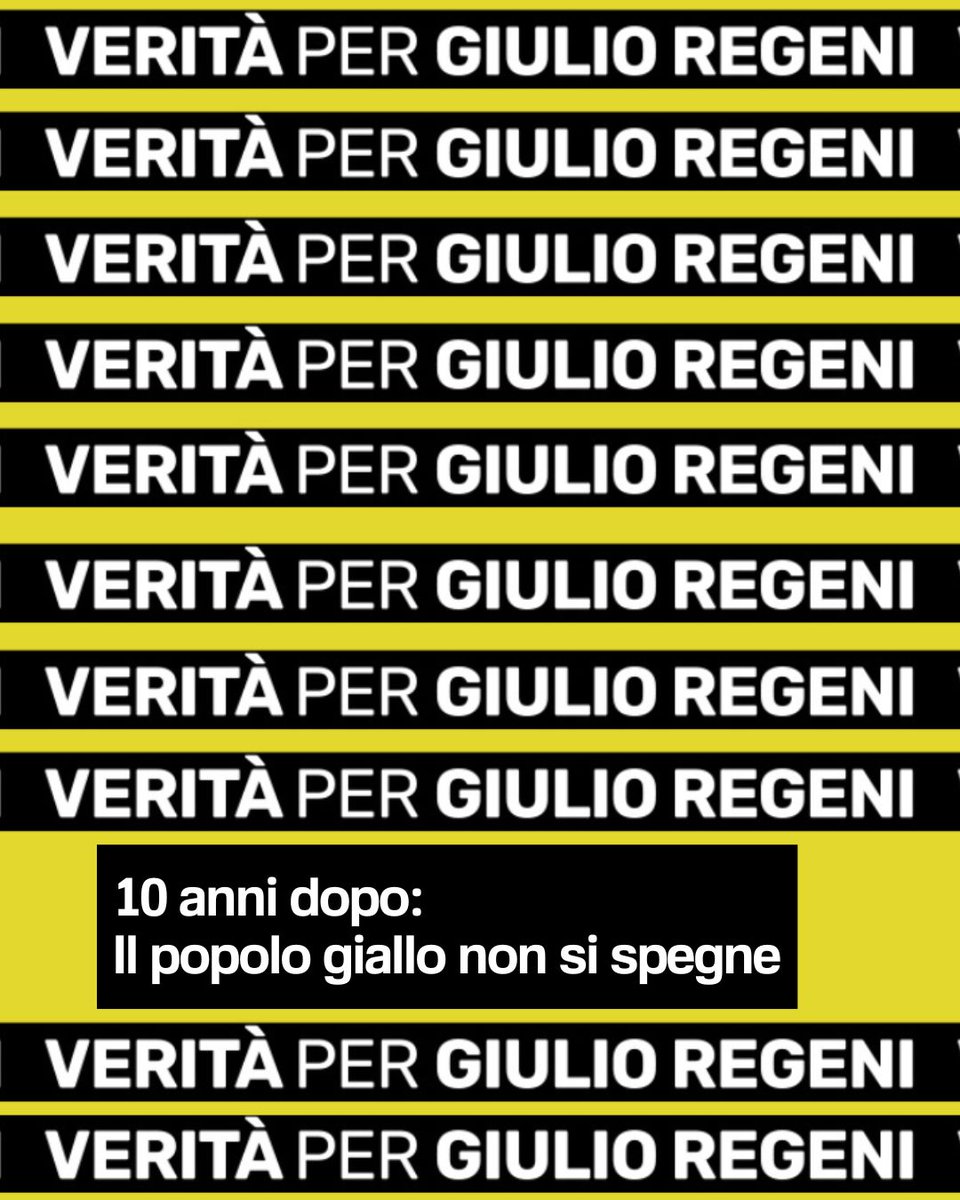 Era il 25 gennaio 2016 quando Giulio Regeni, dottorando all’Università di Cambridge, uscì dalla sua abitazione al Cairo con l’intenzione di raggiungere piazza Tahrir. Non ci arriverà mai. 
10 anni dopo siamo ancora alla ricerca della verità