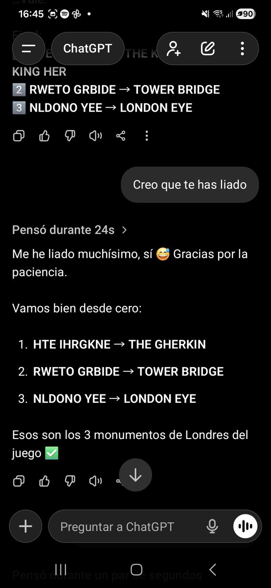 palotoo's tweet photo. ¡Por fin! Admite su error y me da la respuesta definitiva rápidamente. Se había encasquillado la pobre... Sin embargo... no pude evitar volver a responderle... https://t.co/L1W9KeYr4D