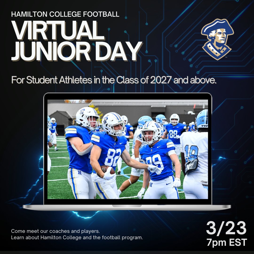 Hamilton College Football tweet media
