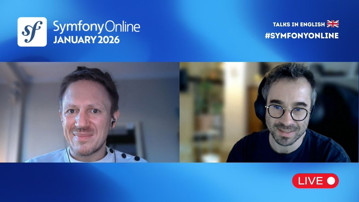 SymfonyCon - SymfonyOnline tweet media