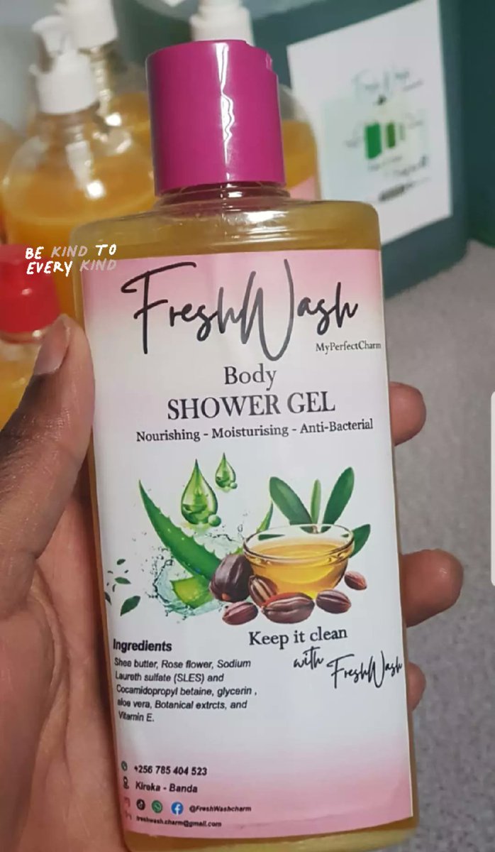 FreshWashCharm's tweet photo. I Bring you  FreshWash.c Shower Gel which is gentle and kind to your Skin #FreshWashCharm #foryoupage #Showergel https://t.co/vX4Gh14lYw