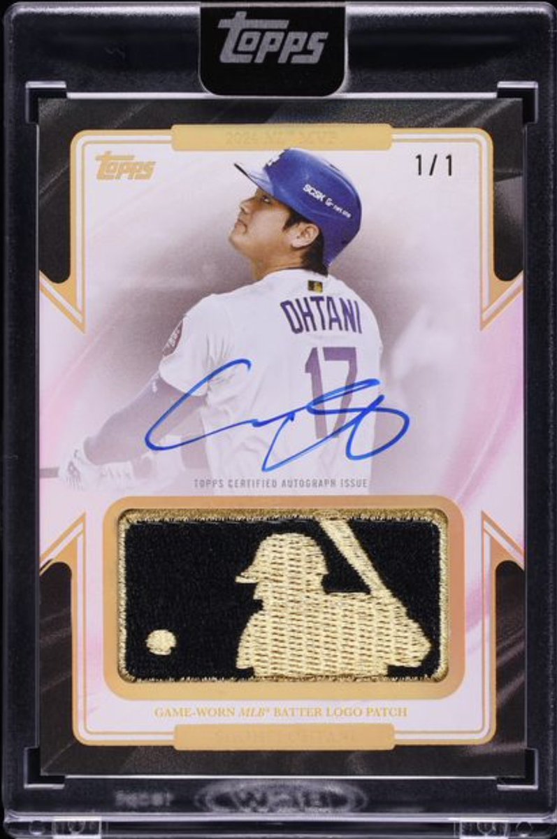 asalovey96's tweet image. 3000 followers FREE GIVEAWAY (like Joe - IYKYK)

Winner Announced Sunday ‼️

🔥Ohtani Gold Logoman Auto 1/1

To enter: 
1. Follow
2. Retweet
3. Like