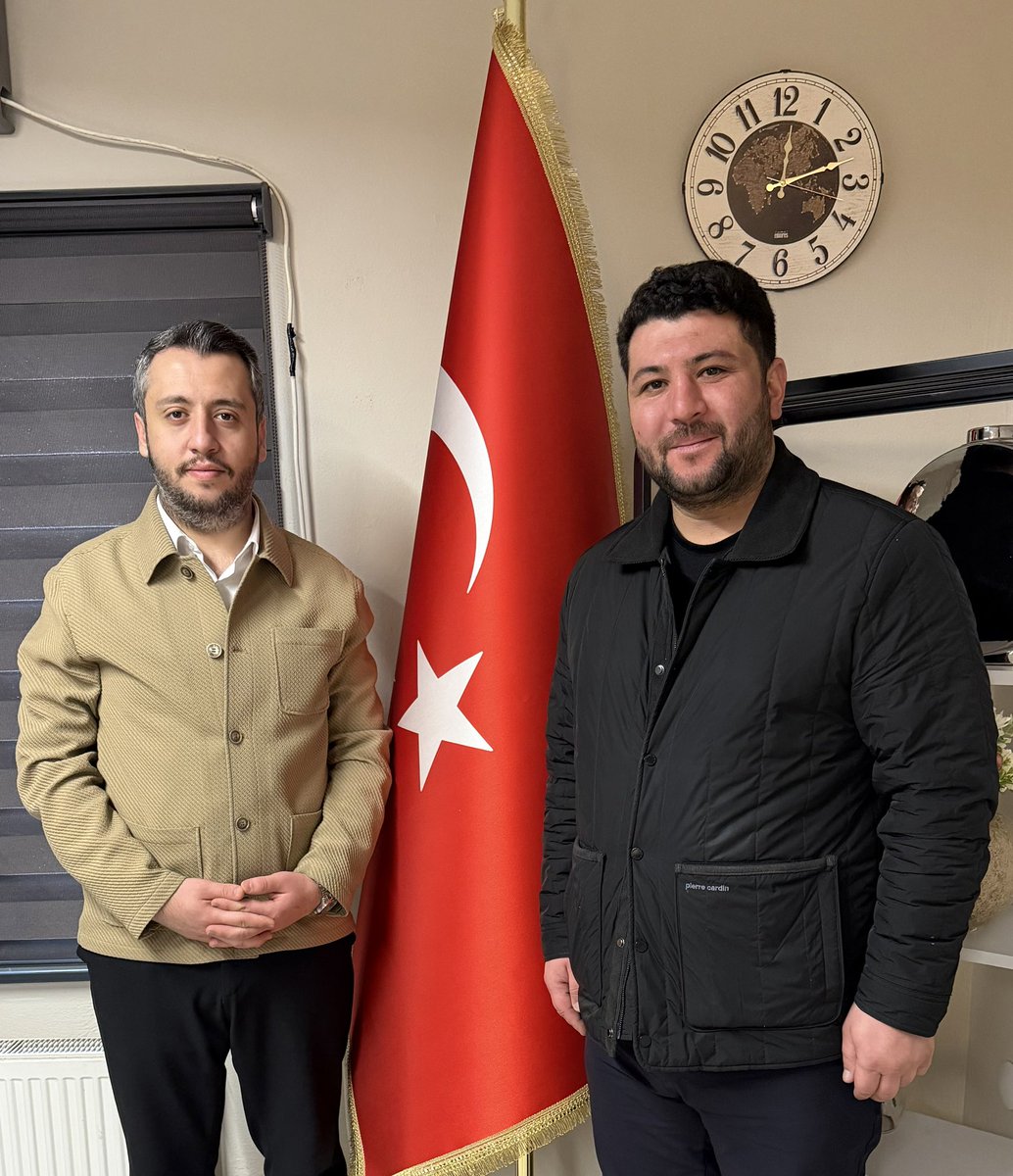 Ak Parti MKYK üyesi <a href="/FIRATKORAN/">Fırat KÖRAN 🇹🇷</a> Başkanımla Hoş Sohbette Bulunduk.
Hoş Sohbetiniz ve Samimiyetiniz İçin Teşekkür Ederim.
Başarılar Dilerim.