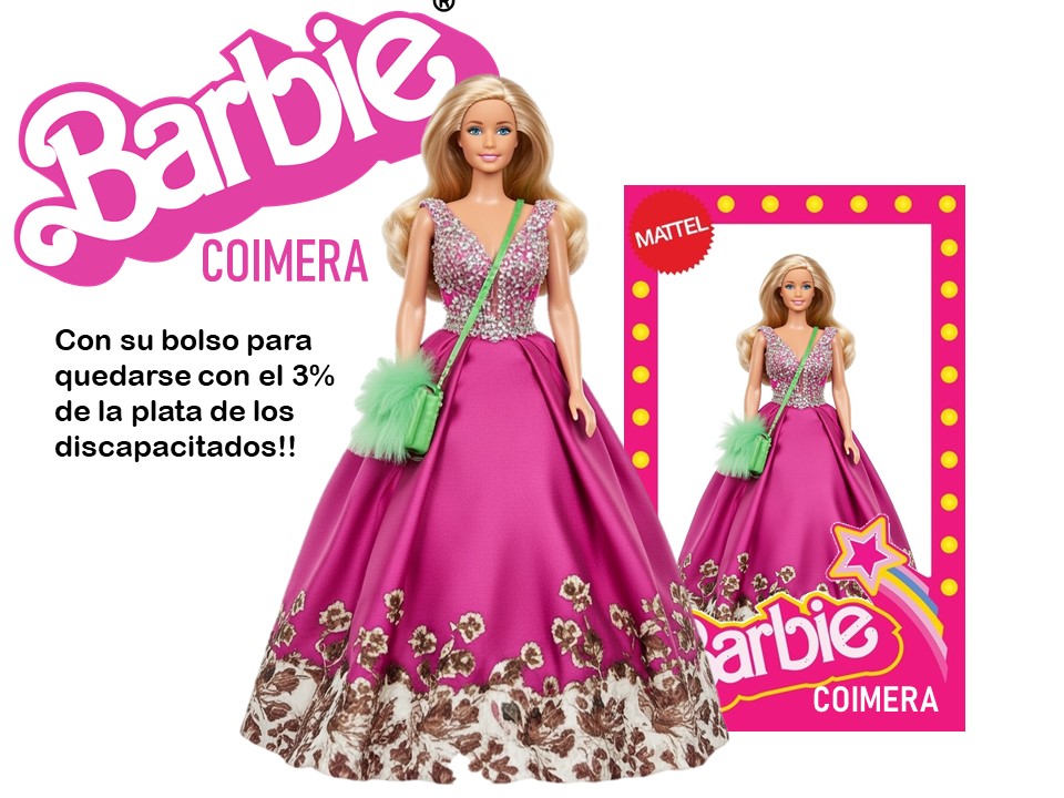 Chiques!!
Llegó la Barbie Coimera!! 

Pedile a tus papis que te la compren!!